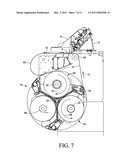 APPARATUS FOR FEEDING, TAKING UP AND DUPLEXING diagram and image