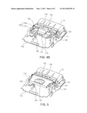 PORTABLE PRINTER EQUIPPED WITH MANUAL CUTTER diagram and image