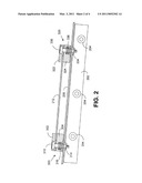 PRINTER MOUNTING ARRANGEMENT FOR FEED GUIDE MECHANISMS diagram and image