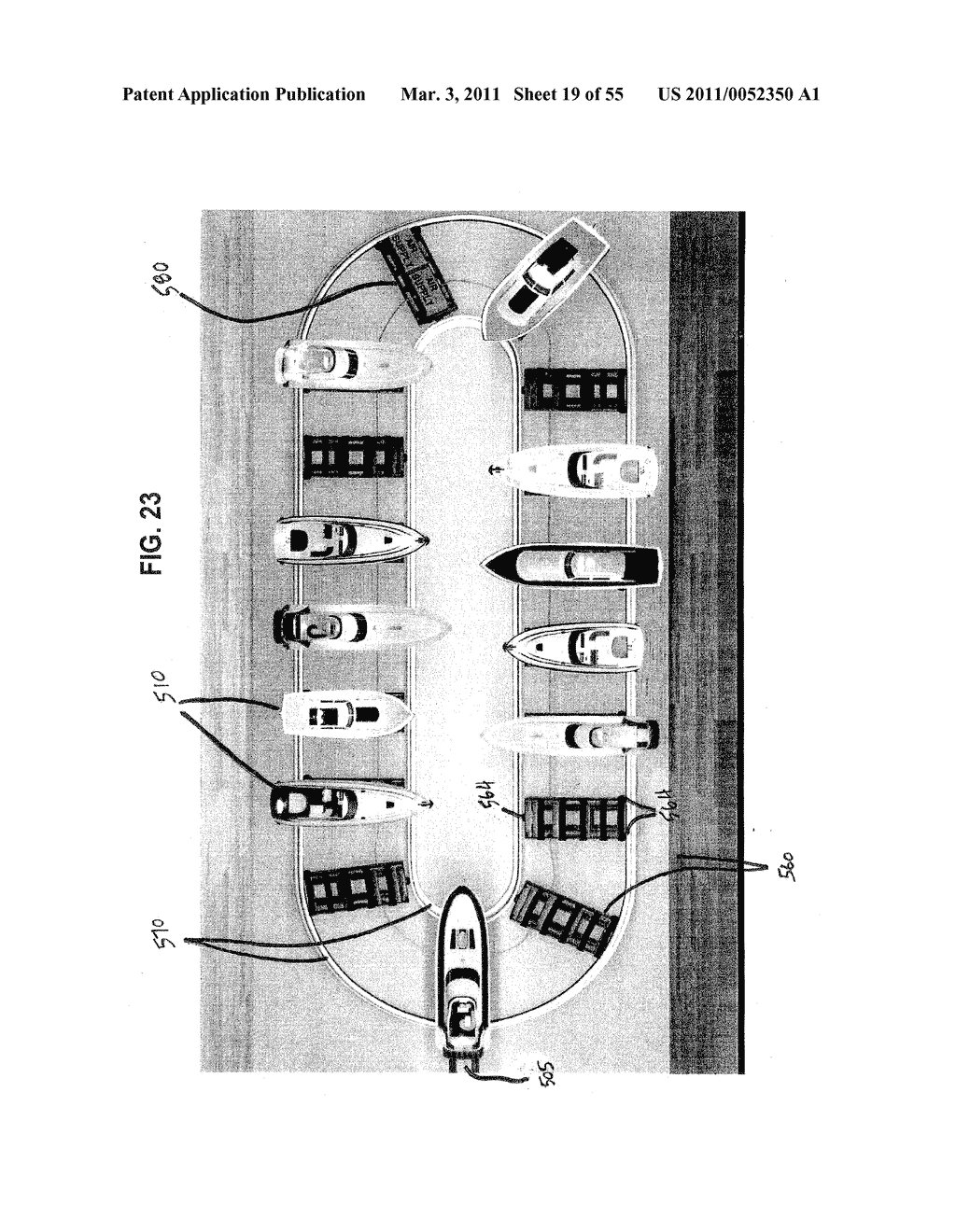 WATERCRAFT DRY DOCK STORAGE SYSTEMS AND METHODS - diagram, schematic, and image 20