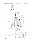 METHOD AND DEVICE FOR CONTROLLING THE CONDENSER COOLING WATER OF A STEAM-JET VACUUM PUMP diagram and image