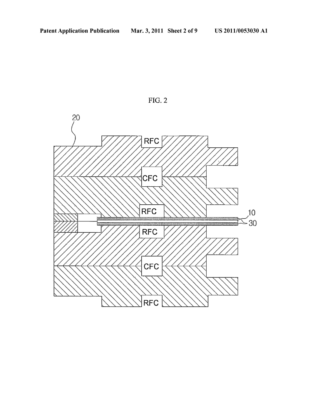 Fuel Cell with Gas Diffusion Layer having Flow Channel and Manufacturing Method Thereof - diagram, schematic, and image 03