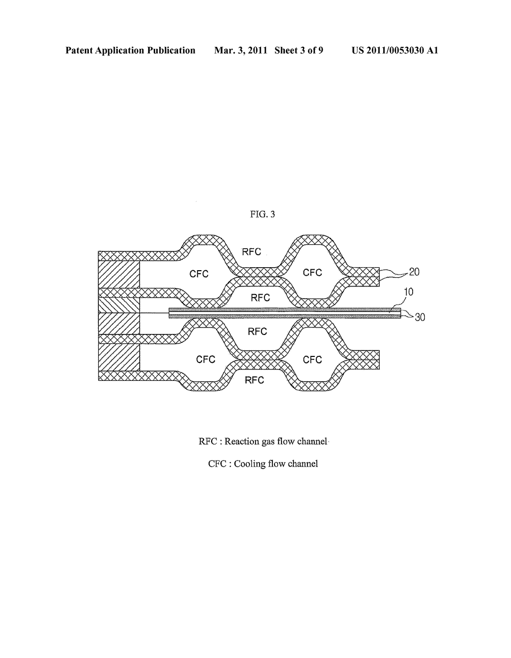 Fuel Cell with Gas Diffusion Layer having Flow Channel and Manufacturing Method Thereof - diagram, schematic, and image 04