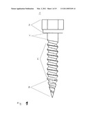 ORTHODONTIC ANCHORING SCREW diagram and image