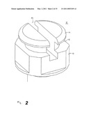 ORTHODONTIC ANCHORING SCREW diagram and image