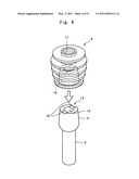 HUMAN BODY IMPLANT STRUCTURE, METHOD OF ASSEMBLING THE STRUCTURE AND METHOD OF DISASSEMBLING THE STRUCTURE diagram and image