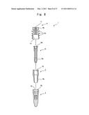 HUMAN BODY IMPLANT STRUCTURE, METHOD OF ASSEMBLING THE STRUCTURE AND METHOD OF DISASSEMBLING THE STRUCTURE diagram and image