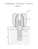 HUMAN BODY IMPLANT STRUCTURE, METHOD OF ASSEMBLING THE STRUCTURE AND METHOD OF DISASSEMBLING THE STRUCTURE diagram and image