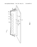 SOCKET CONNECTOR HAVING A THERMALLY CONDUCTIVE INSERT diagram and image