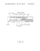 ELECTRONIC CARD CONNECTOR WITH AN IMPROVED HOUSING FOR ASSEMBLING A SWITCH TERMINAL THEREOF FAVORABLY diagram and image