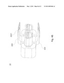 SECURELY LATCHED POWER CONNECTOR ASSEMBLY diagram and image