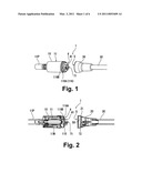 JOINT BETWEEN MOTOR UNIT AND POWER CORDS OF DENTAL HANDPIECE diagram and image