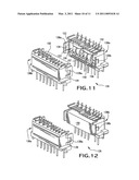 MODULAR JACK WITH TWO-PIECE HOUSING AND INSERT diagram and image