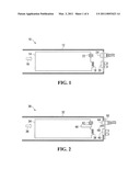 SELF-LOCKING ELECTRONIC CIRCUIT CARD MOUNTING ASSEMBLIES AND METHODS diagram and image