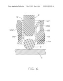 LOWER PROFILE ELECTRICAL CONTACT AND ELECTRICAL SOCKET USING THE SAME diagram and image