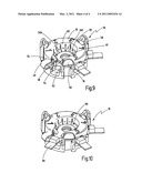 RETAINING DEVICE FOR CABLE LUGS diagram and image