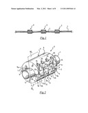 IMPROVED FLOATING DEVICE FOR PIPES diagram and image