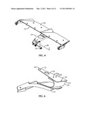 SUPPORT ASSEMBLY FOR MOVEABLE MEMBERS OF AN AGRICULTURAL COMBINE AND DEVICES THEREOF diagram and image