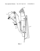 SUPPORT ASSEMBLY FOR MOVEABLE MEMBERS OF AN AGRICULTURAL COMBINE AND DEVICES THEREOF diagram and image