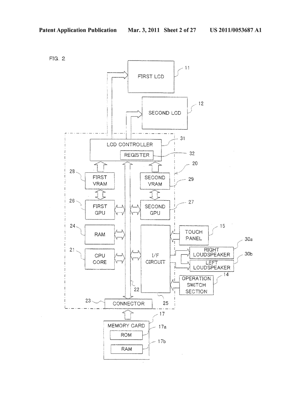 STORAGE MEDIUM HAVING GAME PROGRAM STORED THEREON AND GAME APPARATUS - diagram, schematic, and image 03