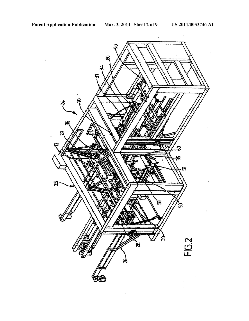 METHOD AND DEVICE FOR MAKING BOXES FROM A SET OF BLANKS - diagram, schematic, and image 03