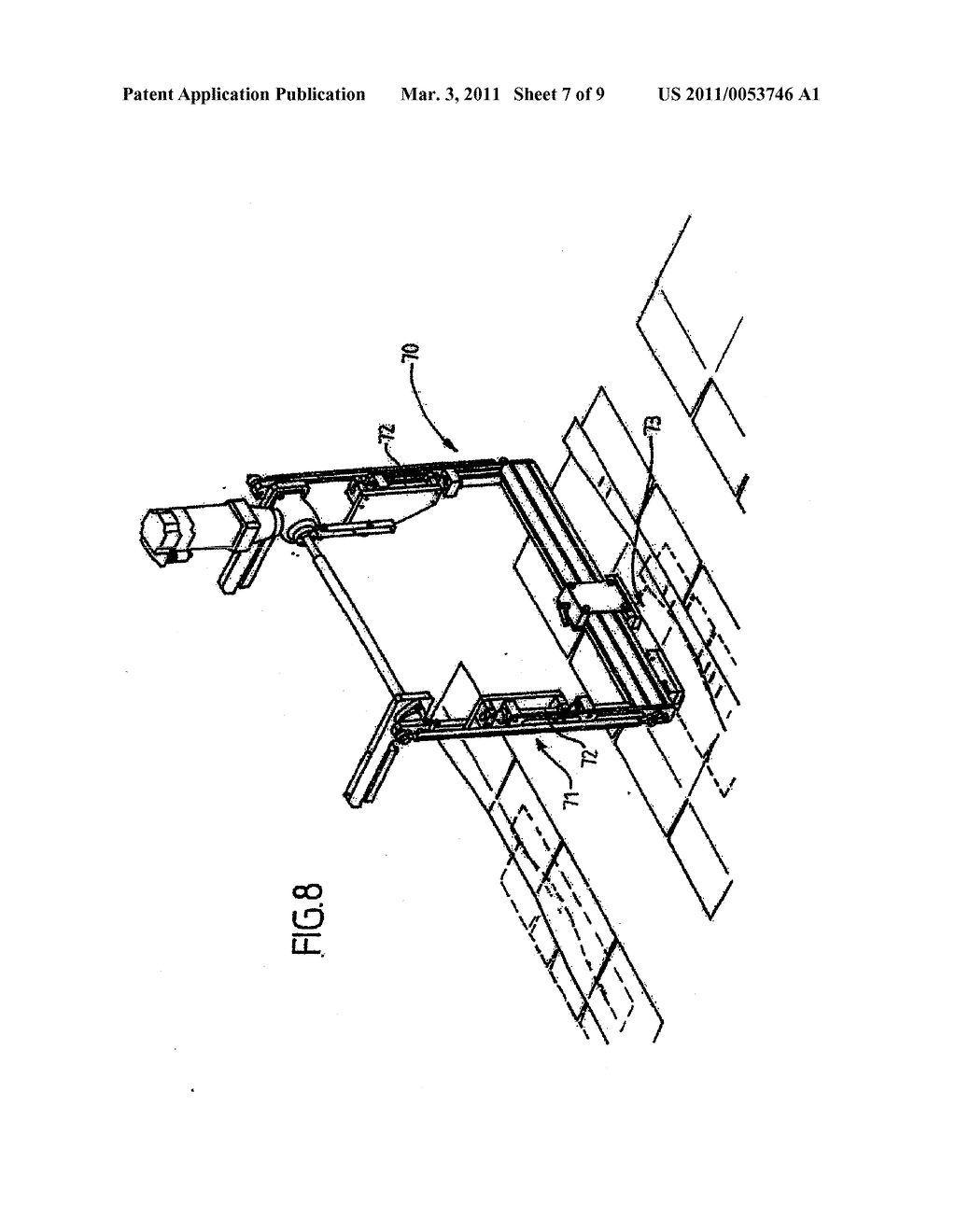 METHOD AND DEVICE FOR MAKING BOXES FROM A SET OF BLANKS - diagram, schematic, and image 08