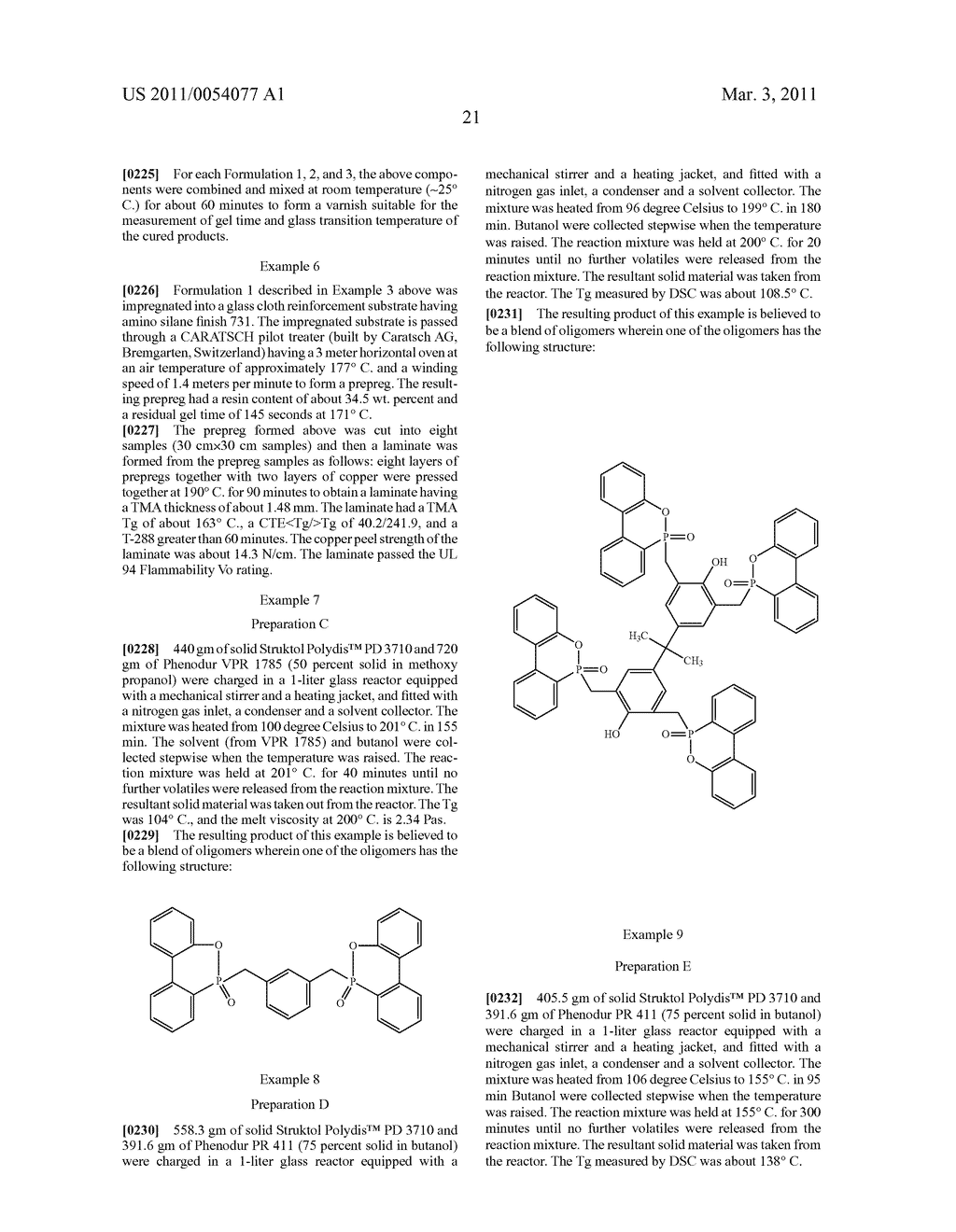 PHOSPHORUS-CONTAINING COMPOUNDS USEFUL FOR MAKING HALOGEN-FREE, IGNITION-RESISTANT POLYMERS - diagram, schematic, and image 22