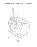 DEVICE FOR INJECTING VETERINARY PRODUCTS TO POULTRY INCLUDING A CONTENTION MEMBER HAVING AN ANATOMIC FORM WITH MEANS FOR BRACING A DETECTABLE BONE diagram and image