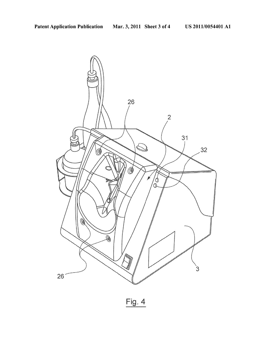 DEVICE FOR INJECTING VETERINARY PRODUCTS TO POULTRY INCLUDING A CONTENTION MEMBER HAVING AN ANATOMIC FORM WITH MEANS FOR BRACING A DETECTABLE BONE - diagram, schematic, and image 04