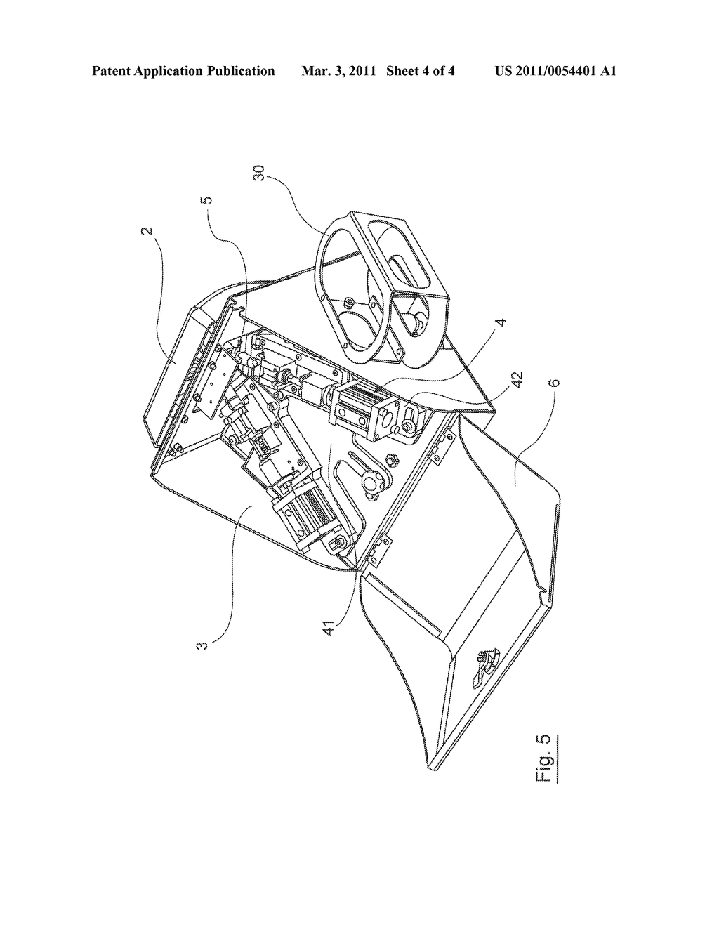 DEVICE FOR INJECTING VETERINARY PRODUCTS TO POULTRY INCLUDING A CONTENTION MEMBER HAVING AN ANATOMIC FORM WITH MEANS FOR BRACING A DETECTABLE BONE - diagram, schematic, and image 05