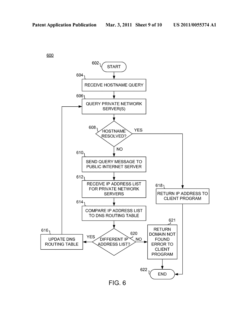 COMPUTER IMPLEMENTED DNS SERVER IP ADDRESS LOOKUP MECHANISM - diagram, schematic, and image 10