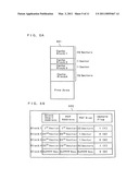 DATA AREA MANAGING METHOD IN INFORMATION RECORDING MEDIUM AND INFORMATION PROCESSOR EMPLOYING DATA AREA MANAGING METHOD diagram and image