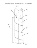 PROTECTIVE COVERING FOR WOODEN UTILITY POLES AND METHOD OF INSTALLATION diagram and image
