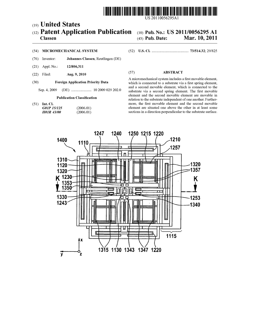 Micromechanical system - diagram, schematic, and image 01