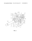 PARKING BRAKE LEVER APPARATUS FOR VEHICLE diagram and image