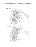 PARKING BRAKE LEVER APPARATUS FOR VEHICLE diagram and image