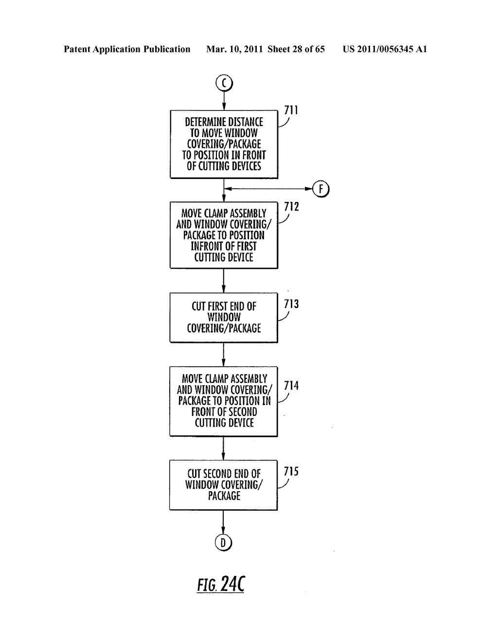 WINDOW COVERING SIZING METHOD AND APPARATUS - diagram, schematic, and image 29