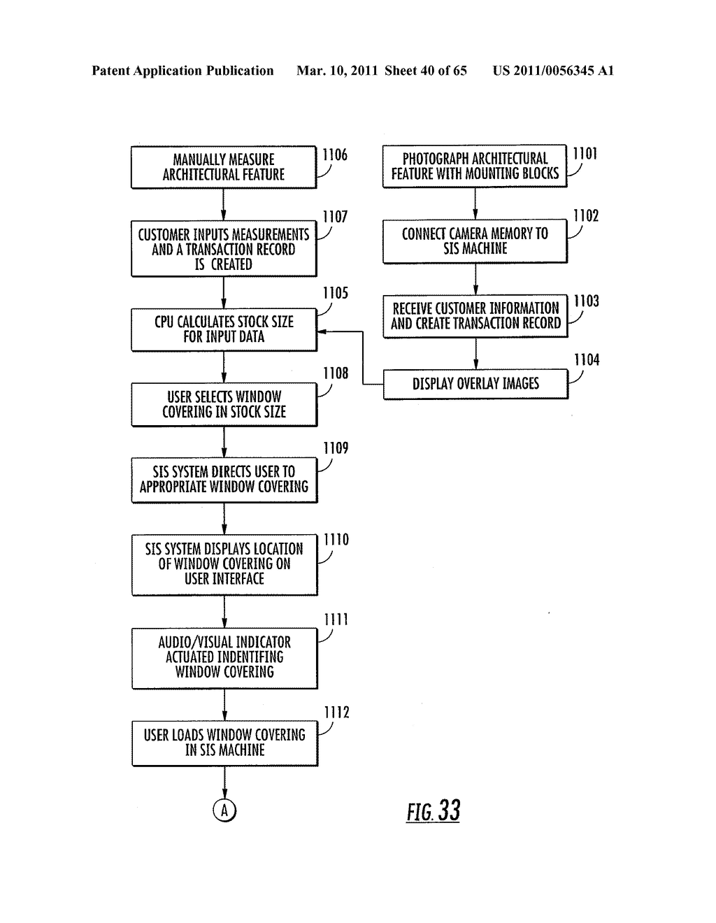 WINDOW COVERING SIZING METHOD AND APPARATUS - diagram, schematic, and image 41