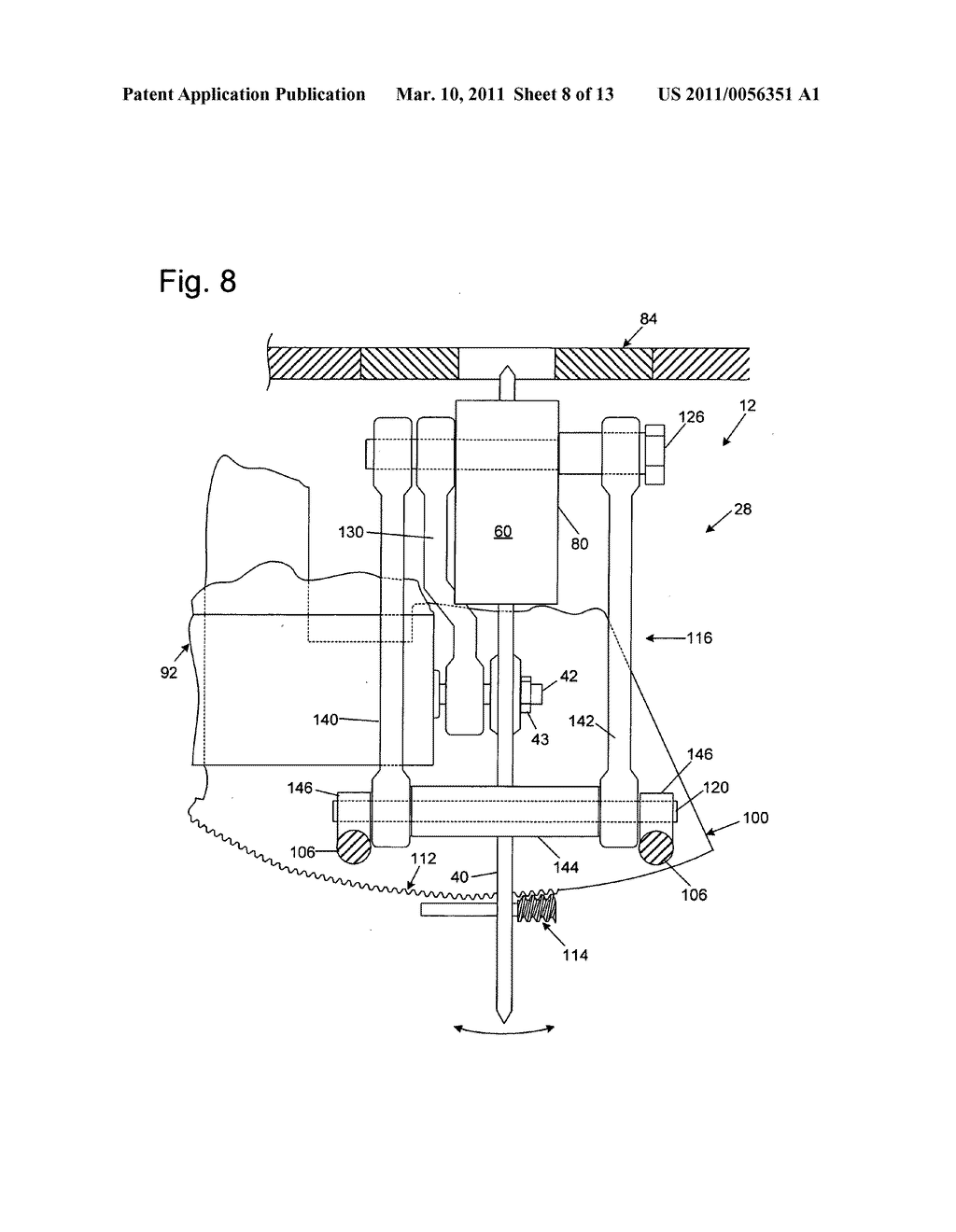 Table saw with improved safety system - diagram, schematic, and image 13