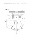 Table saw with improved safety system diagram and image