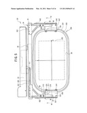 EMBROIDERY FRAME AND SEWING MACHINE diagram and image