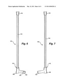 SELF-STANDING WALKING CANE diagram and image