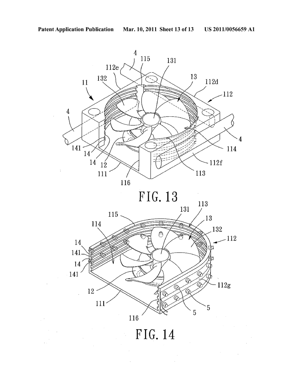 Heat Dissipating Module - diagram, schematic, and image 14