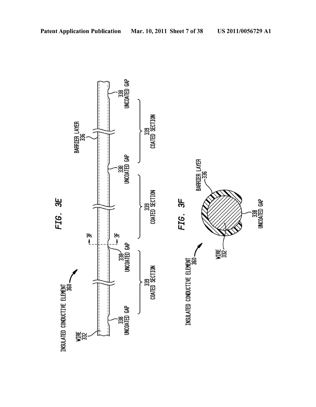 INSULATED CONDUCTIVE ELEMENT HAVING A SUBSTANTIALLY CONTINUOUS BARRIER LAYER FORMED THROUGH CONTINUOUS VAPOR DEPOSITION - diagram, schematic, and image 08