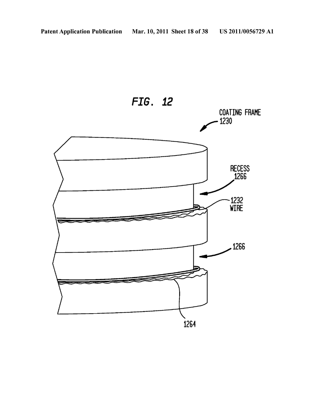 INSULATED CONDUCTIVE ELEMENT HAVING A SUBSTANTIALLY CONTINUOUS BARRIER LAYER FORMED THROUGH CONTINUOUS VAPOR DEPOSITION - diagram, schematic, and image 19