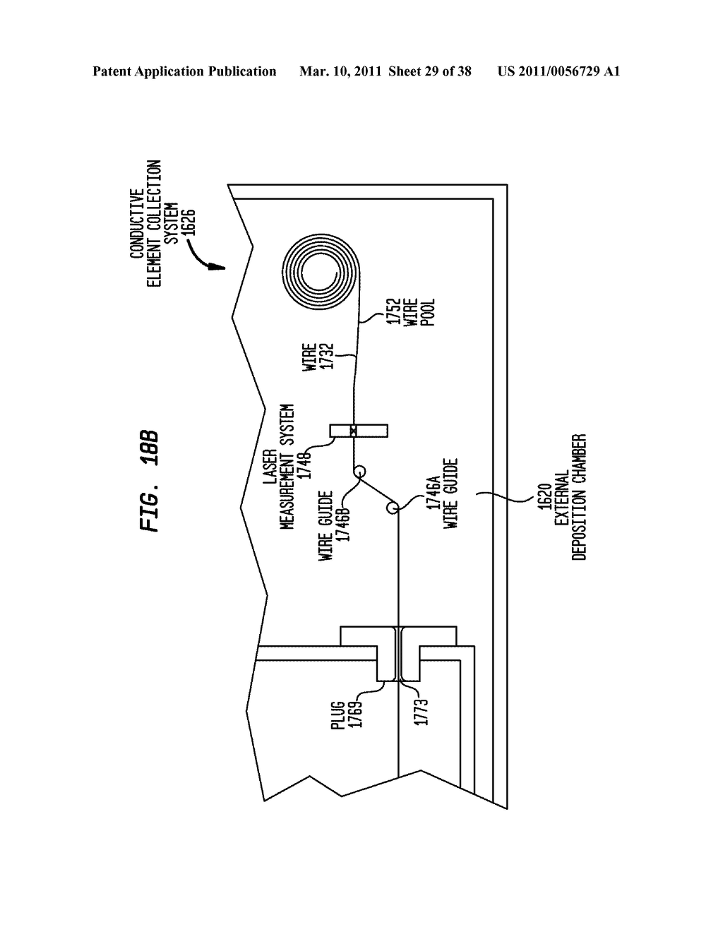 INSULATED CONDUCTIVE ELEMENT HAVING A SUBSTANTIALLY CONTINUOUS BARRIER LAYER FORMED THROUGH CONTINUOUS VAPOR DEPOSITION - diagram, schematic, and image 30