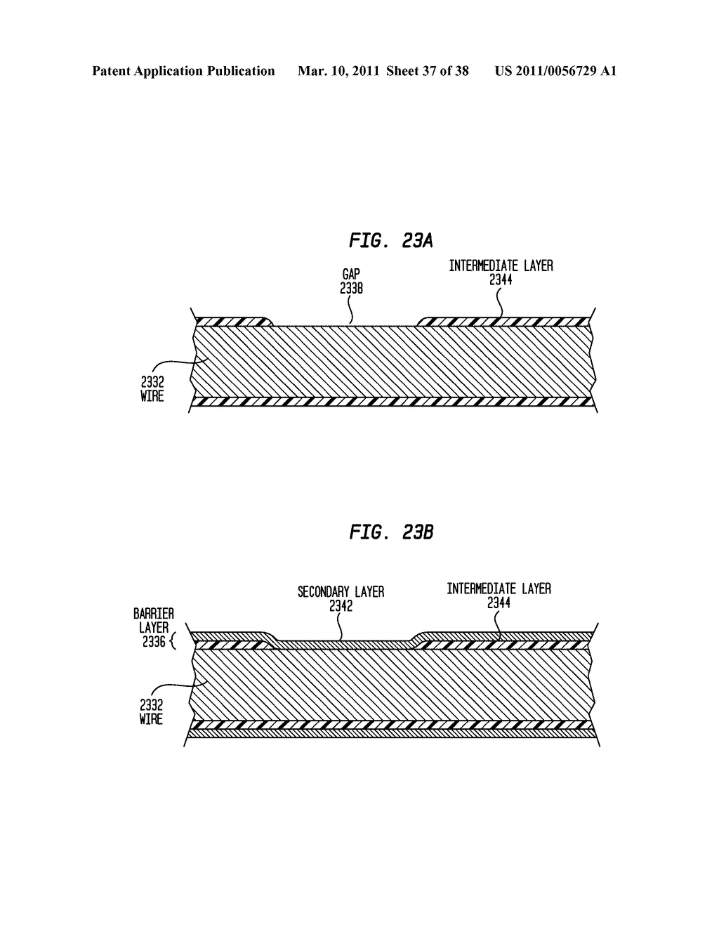 INSULATED CONDUCTIVE ELEMENT HAVING A SUBSTANTIALLY CONTINUOUS BARRIER LAYER FORMED THROUGH CONTINUOUS VAPOR DEPOSITION - diagram, schematic, and image 38