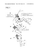 WIRING HARNESS INSTALLATION STRUCTURE FOR VEHICLE diagram and image