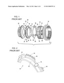 SYNCHRONIZER RING MADE OF SHEET METAL diagram and image