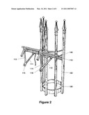 Motorcycle Carrying Device with Reversed Rake diagram and image